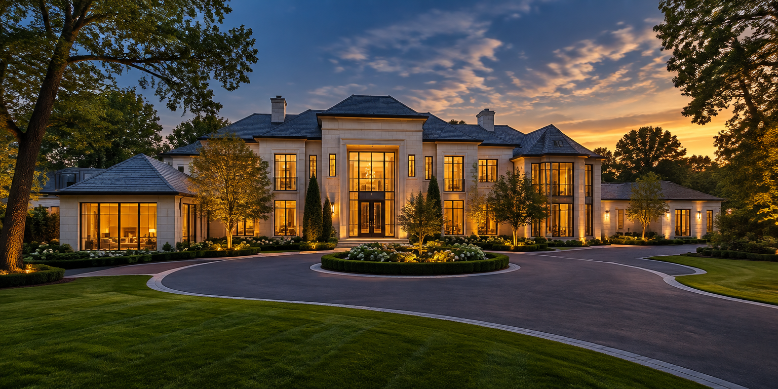Hilltop estate