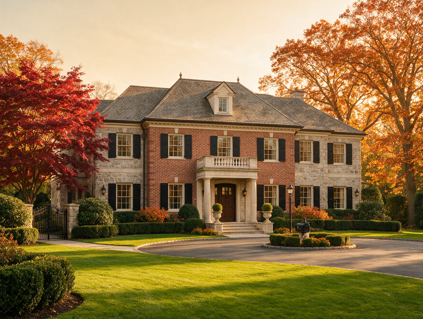 Stone Colonial estate